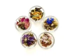 木・火・土・金・水の5種類の薬膳花漢茶の茶葉